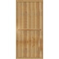 thumbnail image 6 of 32 1/4"W X 70"H Timbercraft Six 5 3/8" Boards Framed Board-N-Batten Shutters, Rough Sawn Western Red Cedar (Per Pair), 6 of 13
