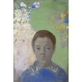 thumbnail image 2 of Odilon Redon 17x24 Black Ornate Framed Double Matted Museum Art Print Titled: Portrait of Ari Redon (1884-1892), 2 of 5