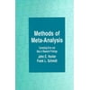 Methods of Meta-Analysis: Correcting Error and Bias in Research Findings, Used [Paperback]