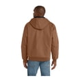 thumbnail image 2 of CornerStone Unisex Duck Cloth Hooded Work Jacket | Zip Up Outerwear for Men & Women with Insulated Hood & Hand Warmer Pockets, 2 of 4