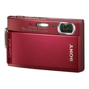 Sony Cyber-shot DSC-T300/R - Digital camera - compact - 10.1 MP - 5x optical zoom - Carl Zeiss - red
