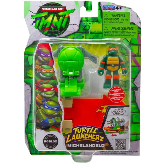 Teenage Mutant Ninja Turtles Turtle Launcherz Michelangelo Vehicle & Figure Launcher