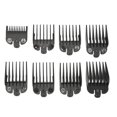 thumbnail image 3 of Comb 8pcs Professional Hair Clipper Comb Guide Set Hair Trimmer Spare Parts Hairstyling Limit Combs Accessory, 3 of 7