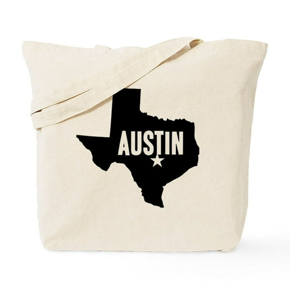 CafePress - Austin, TX Tote Bag - Unisex Canvas Tote Bag, Beige, 1-Piece