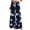 White6, variant on Womens Pants Elastic Waist Printed Wide Leg Drawstring Pocket Full Length Pants