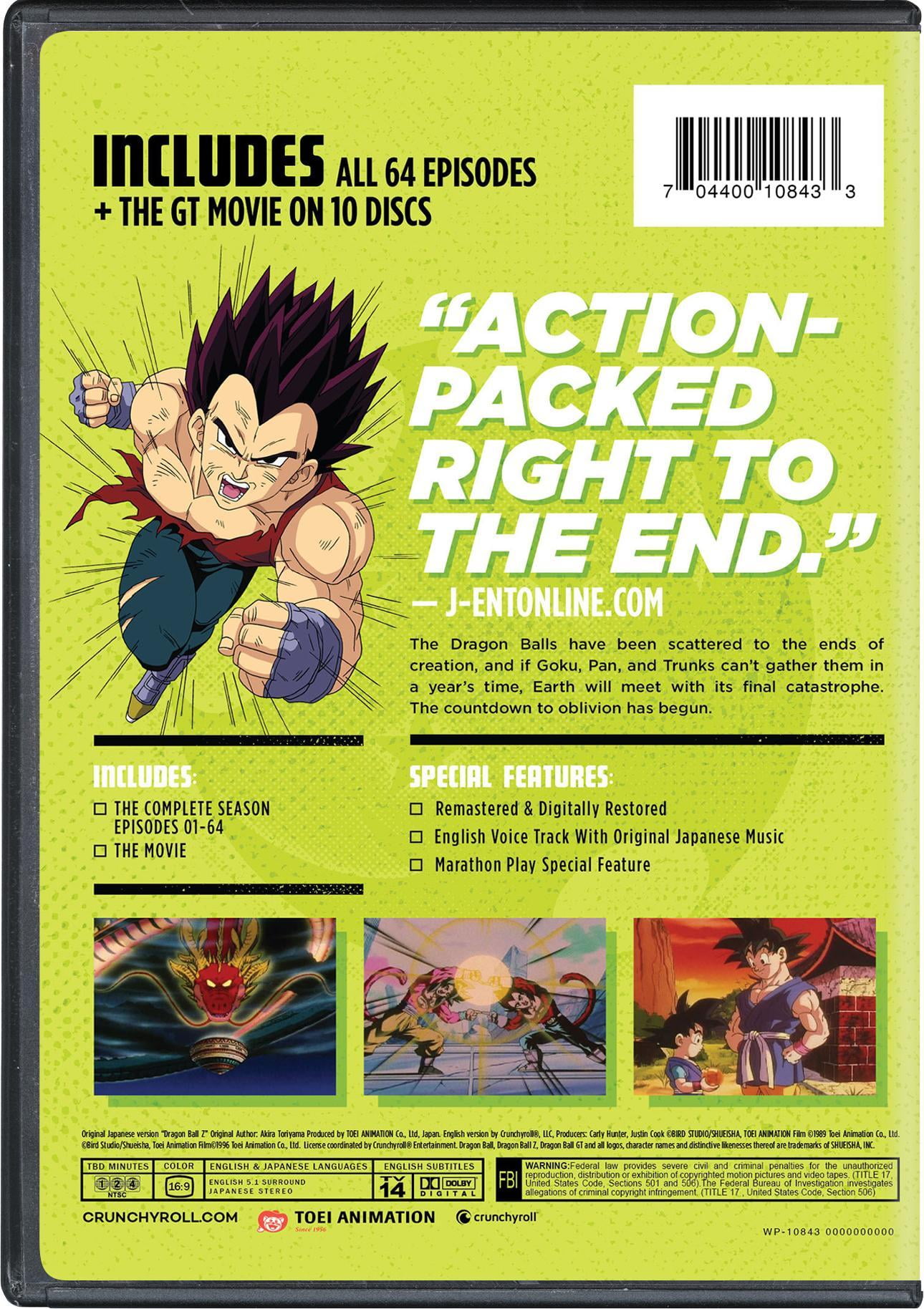 Dragon Ball GT: The Complete Series (DVD) - Walmart.com