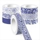 thumbnail image 4 of 12 Rollos de Cinta Washi de Sirena, Suministros para Álbumes de Recortes, Cinta Adhesiva Decorativa, Decoración de Diario Kawaii, 4 of 5