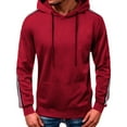 thumbnail image 1 of Chandail à Capuche Mode Automne pour Hommes Manches Longues Décontracté Extérieur Chandail Confortable Mode Urbaine, 1 of 8