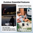 thumbnail image 3 of Ventilador de cintura AMACOOL portátil con clip, 10000 mAh, recargable, 3 of 7