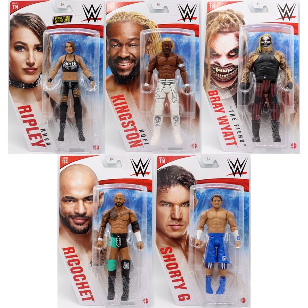 Wwe Series 114 Complete Set Of 5 Walmart Com