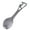 Silver, variant on Necvior Camping Eating Utensils, 5 in 1 Utility Spork Portable Stainless Fork Spoon Cutlery Multifunctional Bottle Opener Tools