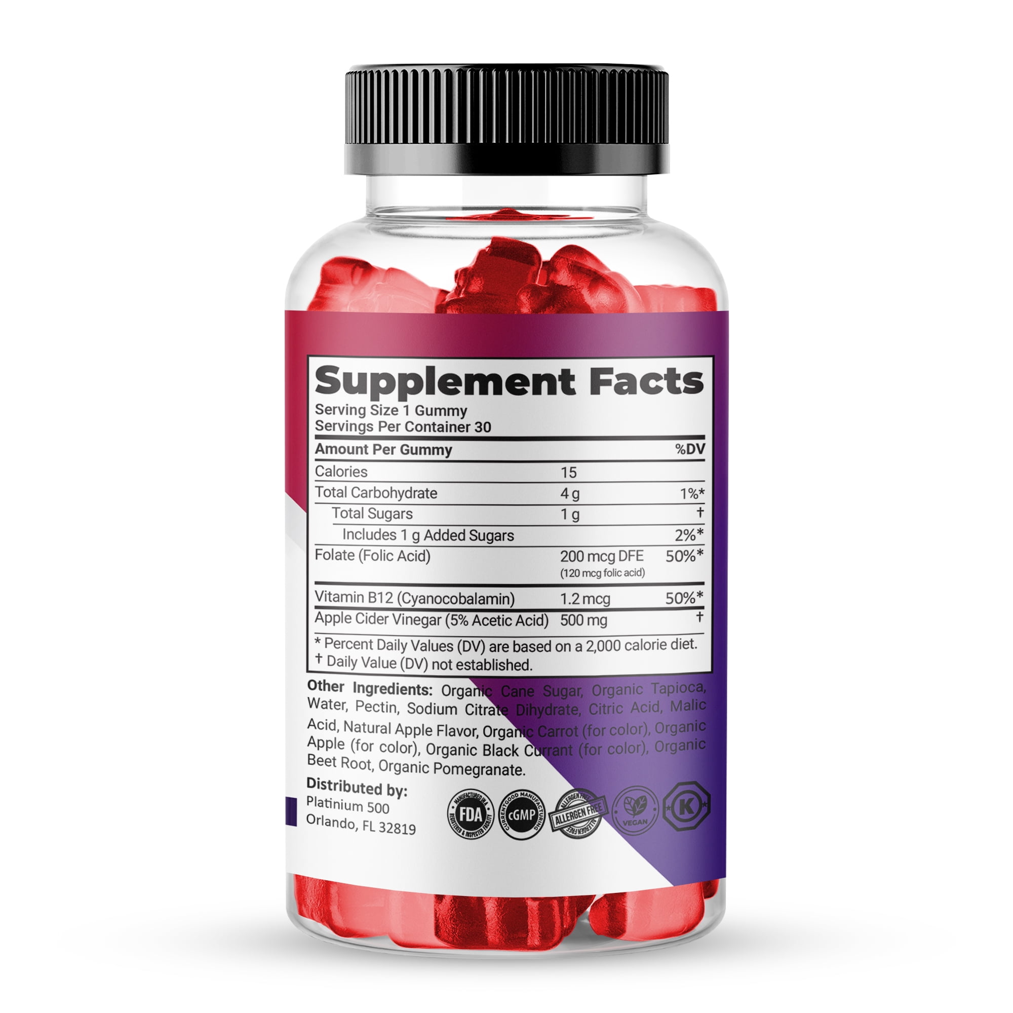 CBD Broad Spectrum Gummies 25mg 40ct Assorted