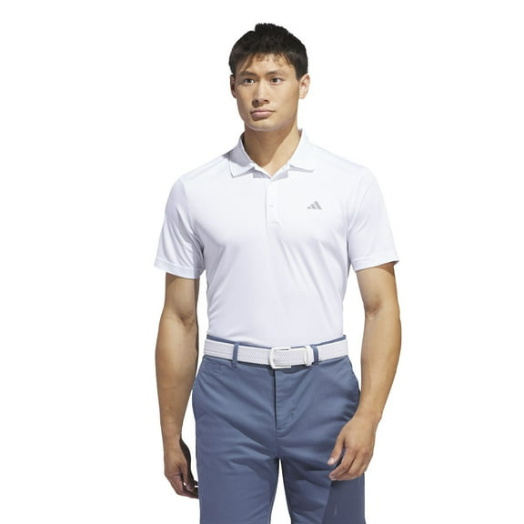 Men's adidas Adi Performance Golf Polo Shirt Color: White Size: M