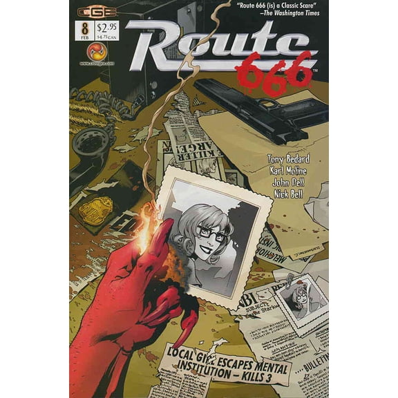 Route 666 #8 VF ; CrossGen Comic Book