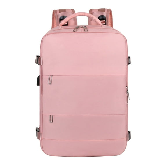 Levette Bag, Levettevac Backpack, Vacuum Backpack Travel, Waterproof Large Capacity with Separate Compartment (Pink)