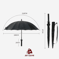 thumbnail image 3 of Paraguas JustClick MX Grande Forma Katana Samurai, 3 of 9