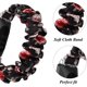 thumbnail image 3 of Scrunchies Compatible con Fitbit Inspire 2 Bandas, Reemplazo de pulseras de tela estampadas con patrón de tela elástica suave para mujer Xemadio WMZL-989-13, 3 of 6