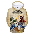 thumbnail image 4 of Sudadera con capucha con estampado 3D de Anime Avatar The Last Airbender para hombre y mujer, sudadera de gran tamaño, sudadera de dibujos animados de moda para niños, 4 of 5