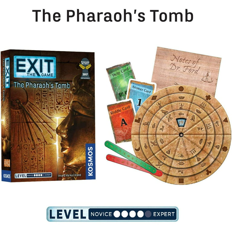  Roblox Action Collection - Escape Room: The Pharoah's Tomb Game  Pack [Includes Exclusive Virtual Item] : Toys & Games