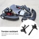 thumbnail image 3 of HUSO de Nudillo de la Rueda Delantera, HUSO de DirecciónEn Delantera de Aleación de Acero Universal de 10 mm de Alta Resistencia para Hasta 110 Go Kart Quad ATV, 3 of 7