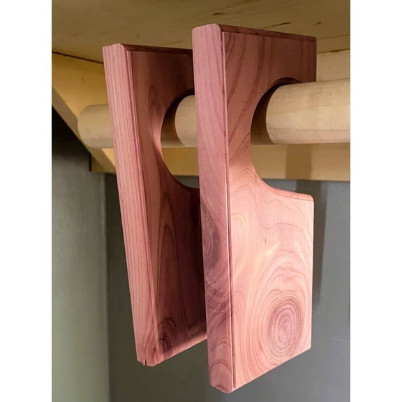 Cedar Freshie Closet Hangers