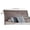 Gray, variant on American Woodcrafters Aurora Weathered Gray Wood Queen Sleigh Headboard