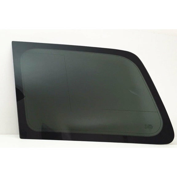 Driver Left Side Quarter Glass Quarter Window Compatible with Honda Pilot 2003-2008 Models