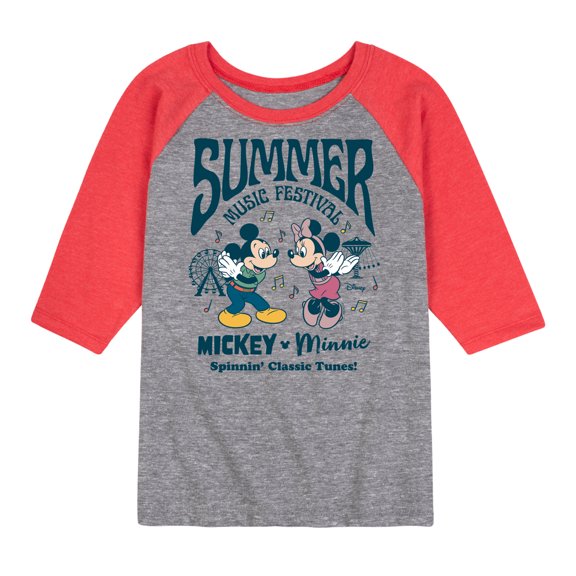 The Nightmare Before Christmas - Festival Lineup - Toddler And Youth Raglan Graphic T-Shirt