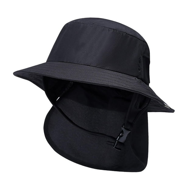 Sombrero de cubo de surf ligero Zulema Sombrero de pescador de surf Negro