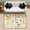 Multicolour 1, variant on CURLYOOT Wild Flowers Floral Area Rug 3x5 Ft Rugs for Entryway Entrance Kitchen, Washable Non Slip Indoor Floor Carpet for Bedroom Living Room