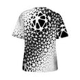 thumbnail image 4 of Gaecuw Going out Tops for Women Tops Blouses Short Sleeve T Shirts Regular Fit Pullover Tees T-Shirts Abstract Print Tops Crew Neck Blouses Casual T Shirts Pullover Tops Summer Tees Tops, 4 of 6
