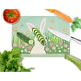thumbnail image 2 of Caroline's Treasures Easter Bunny Rabbit Glass Cutting Board Large, 2 of 2