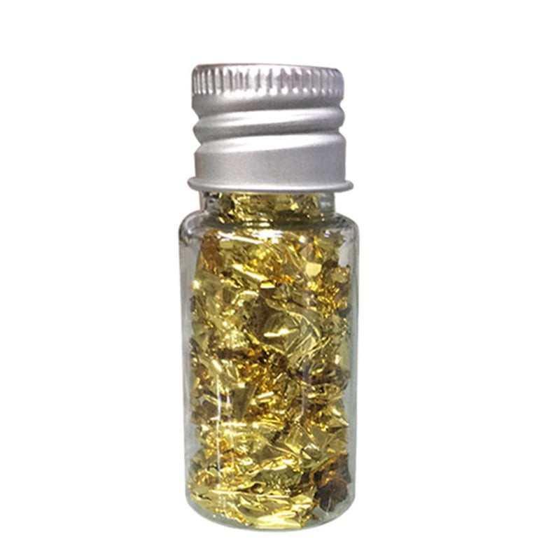 Edible Grade Gold Leaf Schabin Flakes 24K Gold Decorative Dishes Art Decorat f8 Edible Grade Gold Leaf Schabin Flakes 24K Gold Decorative Dishes Art Decorat f8