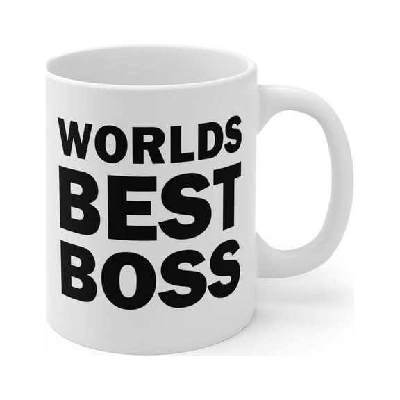 Gulf Coast Online - Worlds Best Boss Mug Ceramic 11oz Coffee Tea Cup Gift