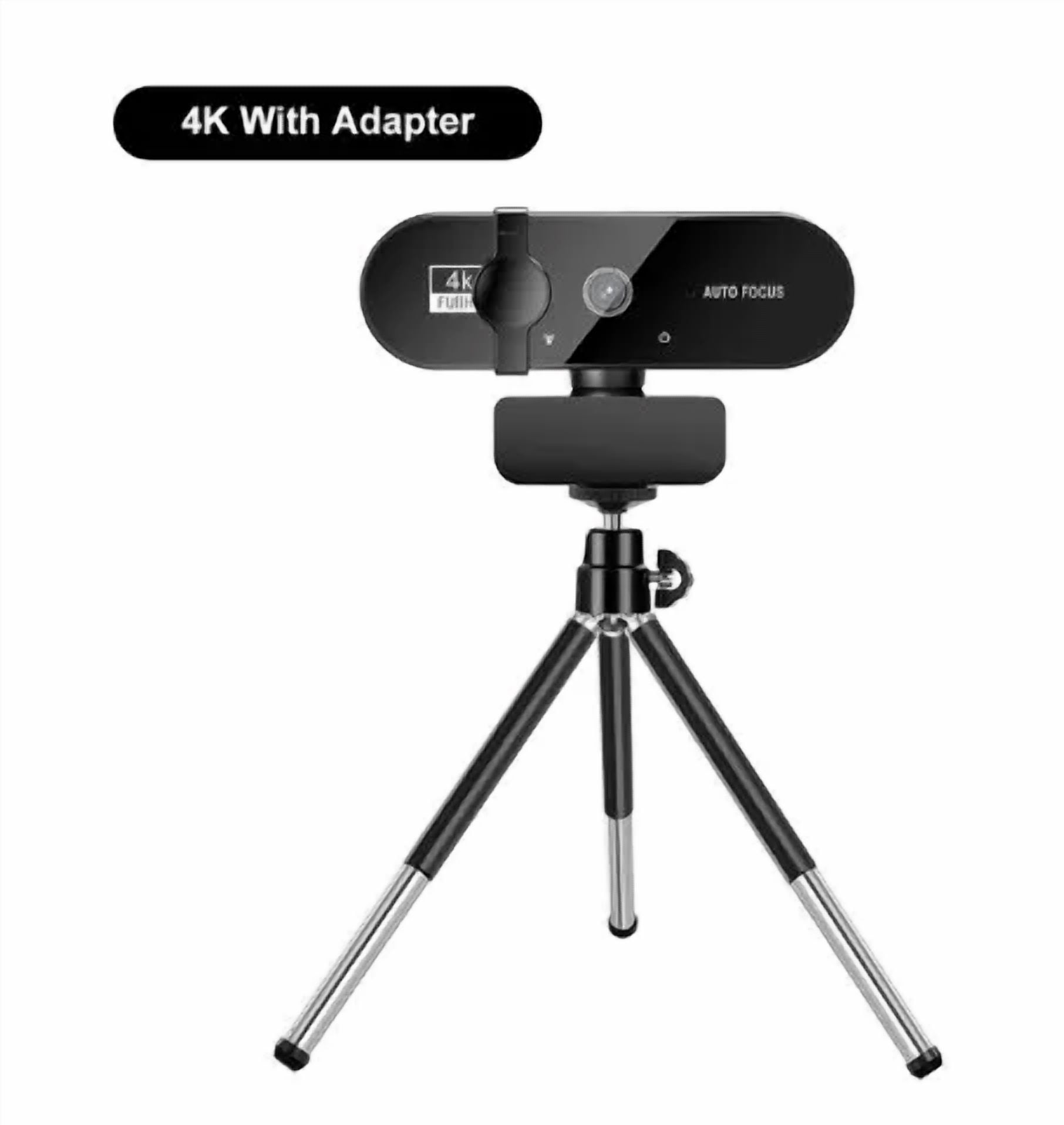 4K Webcam 1080P Mini Camera 2K Full HD Webcam with Microphone 30fps USB Web Cam for Auto  PC Laptop Video Shooting Camera