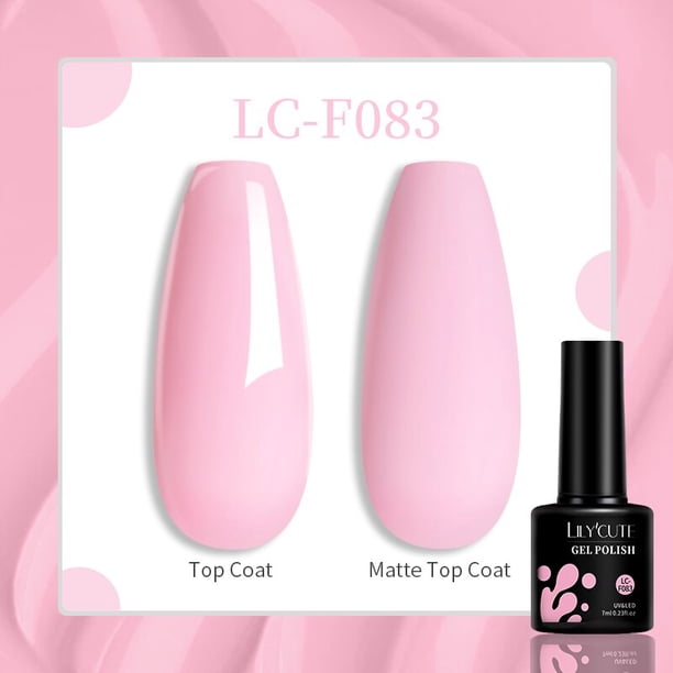 LILYCUTE 1 caja de Gel de extensión de uñas rosa blanco transparente para refuerzo de estructura de uñas barniz de espesor de arte de uñas mejorado Gel duro Tan Jianjun unisex