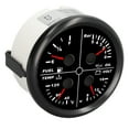 thumbnail image 2 of Multifunction Oil Pressure Meter, Water Temp Display IP67 Waterproof 4 In 1 Gauge Stepper Motor Dustproof  For RV Yacht Ship, 2 of 8