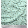 thumbnail image 1 of Soimoi Cotton Jersey Fabric Arrow & Fish Ocean Printed Fabric 1 Yard 58 Inch Wide, 1 of 1