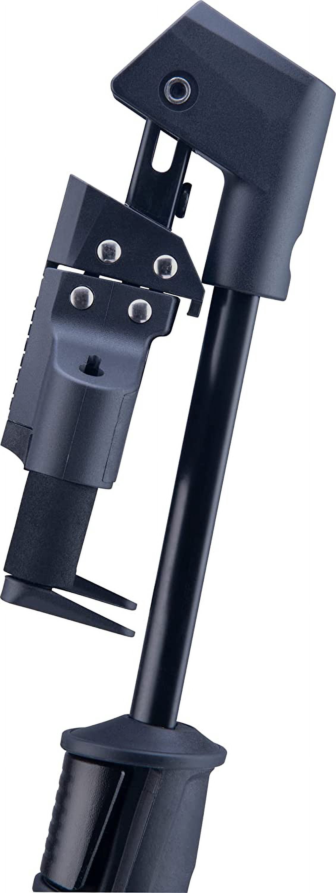 UKS100B Auto Grip Ukulele Stand - Black, Foldable Instrument Holder with Foam Padding for Soprano to Baritone