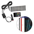 thumbnail image 3 of Luces interiores del coche Control de sonido 48LED Control remoto multicolor RGB Encendedor Baoblaze Luces interiores del coche, 3 of 8