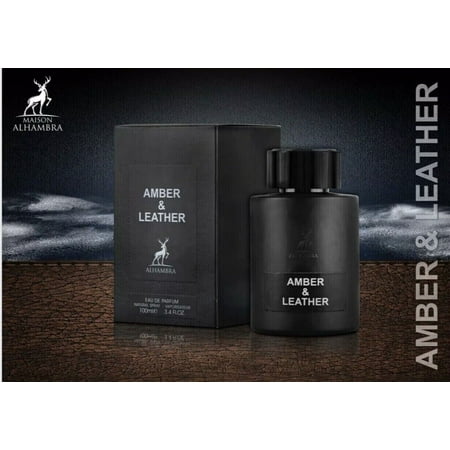Maison Alhambra Amber & Leather EDP Perfume 100 ML Super Rich UAE Version