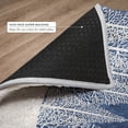 thumbnail image 6 of Addison Rugs Dream Shag Premium Machine Washable Transitional Snow Scene Blue Rectangle Rug, 9' x 12', 6 of 8