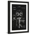 thumbnail image 2 of "Gas Mask 1921 Black Paper" Framed Painting Print, 2 of 4
