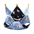thumbnail image 3 of Rat Hanging Bed Summer Hamster Hammock Hanging Tunnel Cartoon Pattern for Small L, 3 of 9
