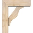 thumbnail image 3 of Ekena Millwork 7 1/2"W x 26"D x 30"H Funston Block Smooth Bracket w/ Offset Brace, Douglas Fir, 3 of 25