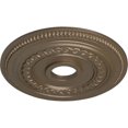 thumbnail image 3 of Ekena Millwork 18"OD x 3 3/8"ID x 7/8"P Oldham Ceiling Medallion (Fits Canopies up to 8 5/8"), Hand-Painted Warm Silver, 3 of 6
