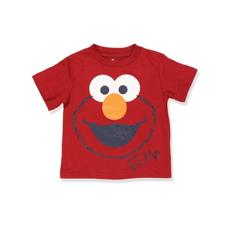 Sesame Street Elmo Boys Short Sleeve Tee (Baby/Toddler)