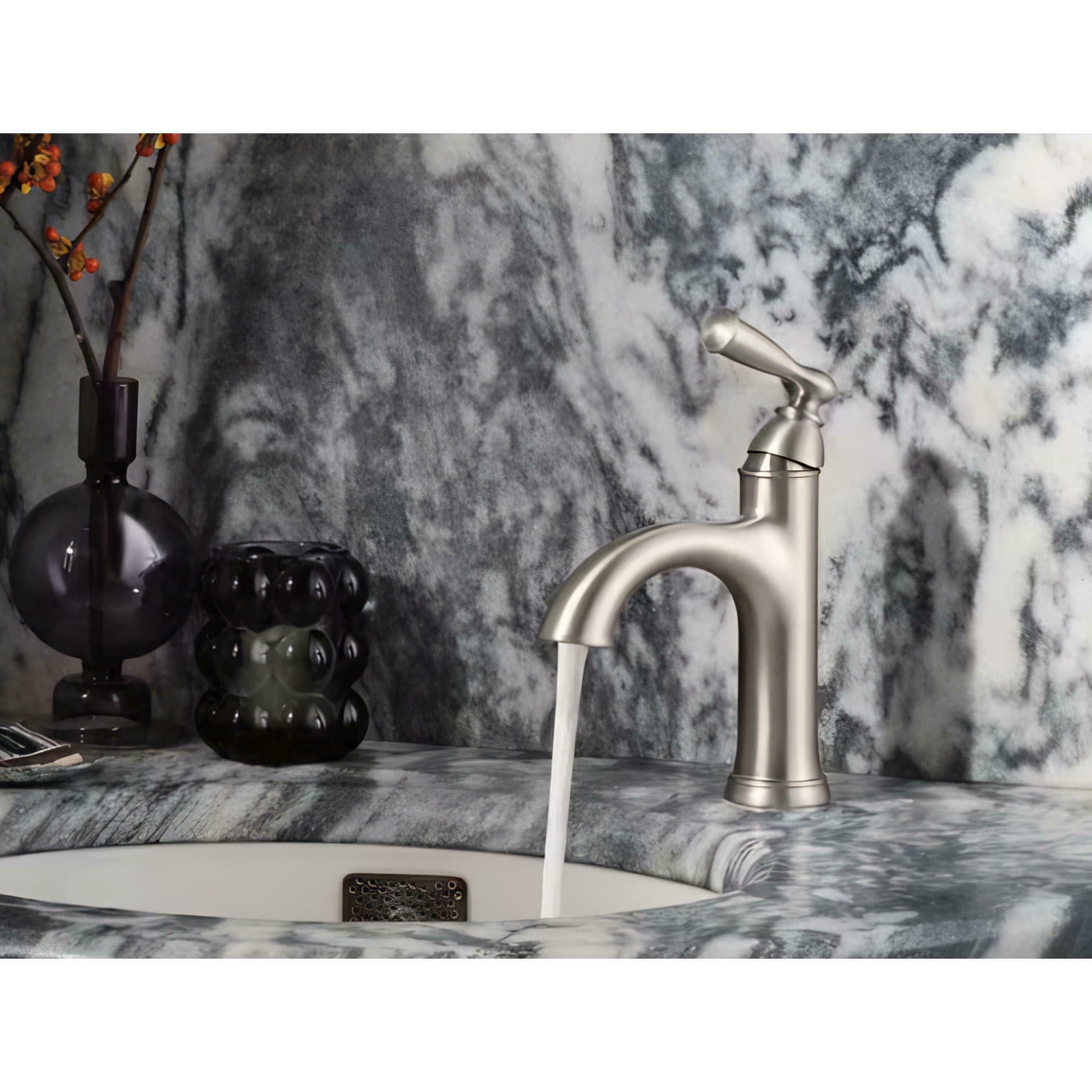 Moen Inc Moen Banbury 1-Handle Centerset Bathroom Faucet