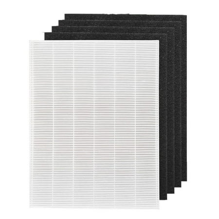 

Air Purifier Filters Hepa Filter Compatible with Winix 115115 Replacement Filter A for C535 5300-2 P300 5300(1 Hepa + 4 Pre-filters)