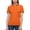 POLO -Orange, variant on Womens Polo Shirts Short Sleeve Button Lapel Collared Summer Tops Business Casual Basic Tees